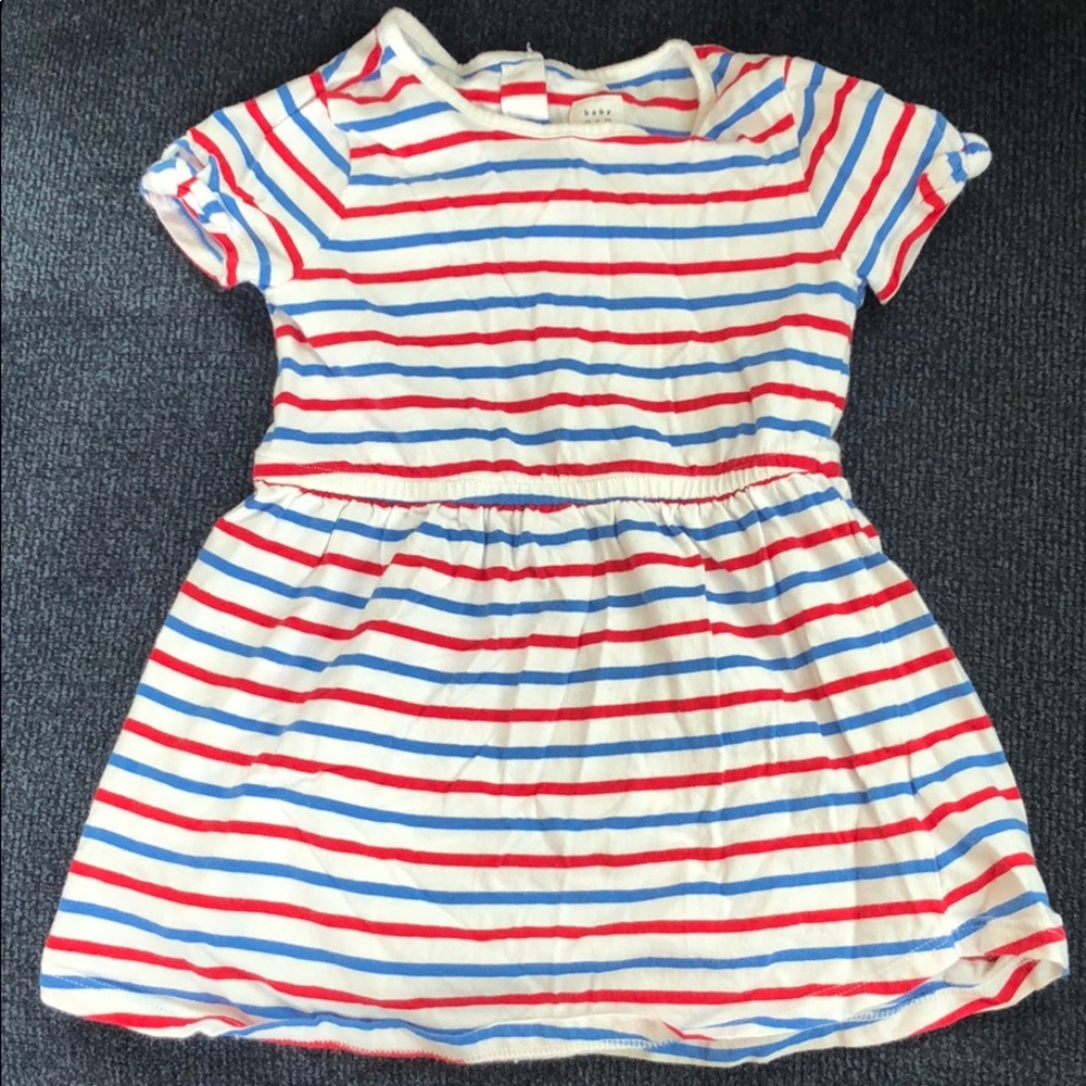 Toddler Red White & Blue Dress